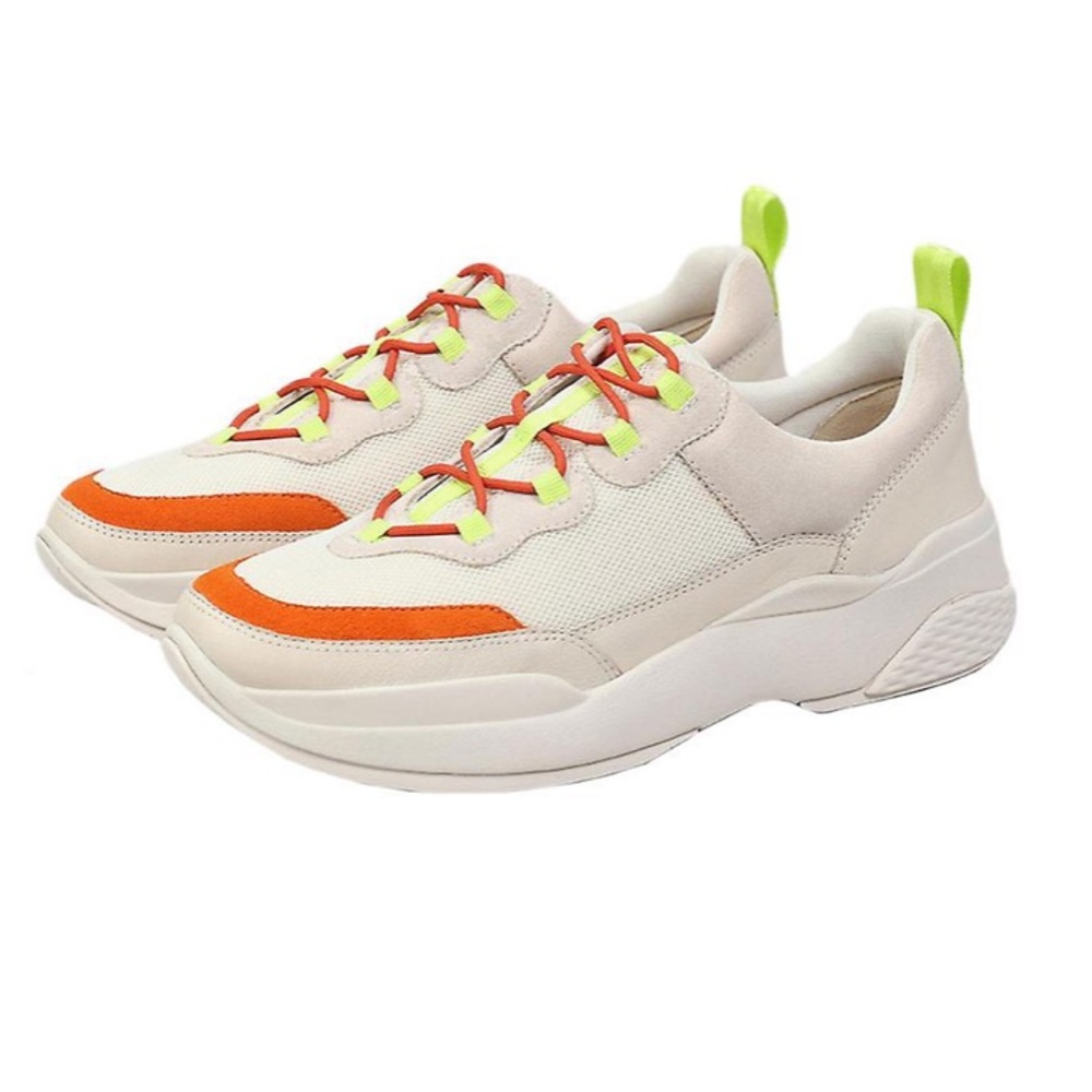 Vagabond Women's Lexy Sneakers Off White-Orange